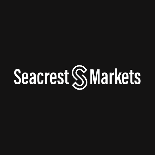 Seacrest Markets prop trading firm logo – 2 challenge, Funding up to 400,000, scalper-friendly.